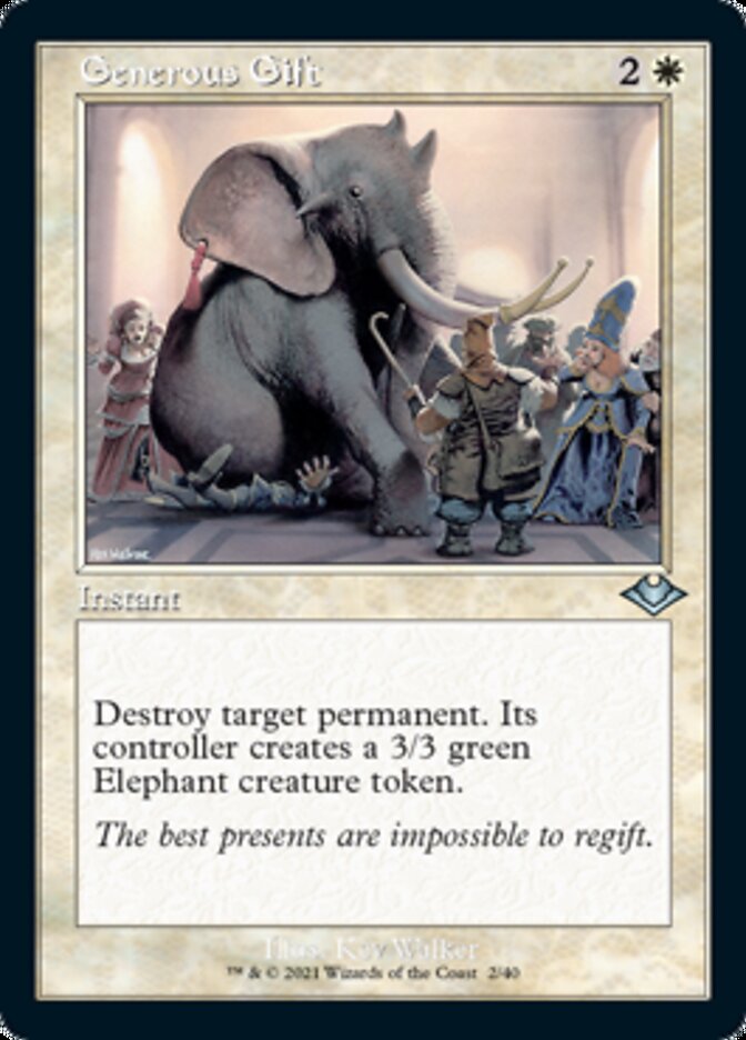 Generous Gift (Retro) [Modern Horizons] 