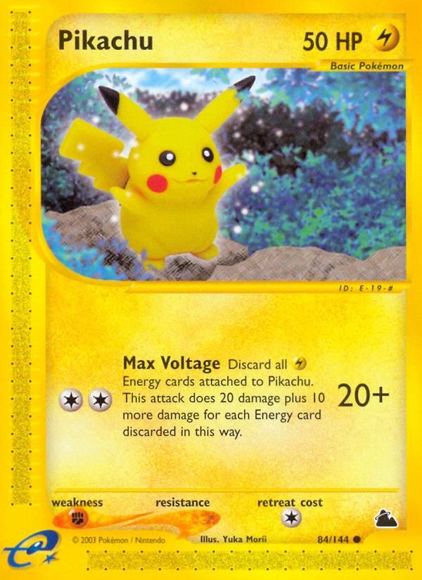 Pikachu (84/144) [Skyridge] 