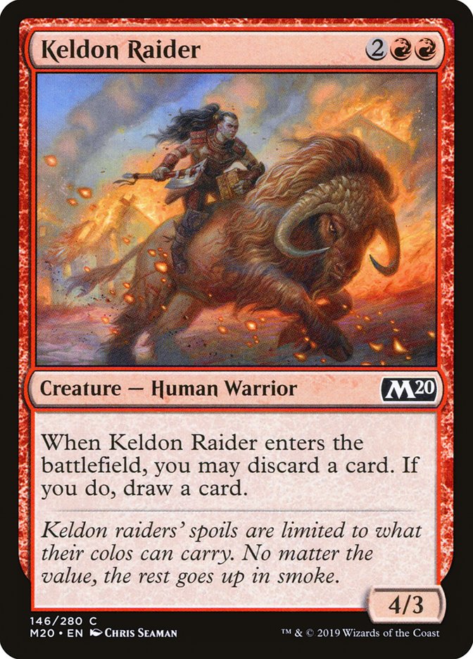 Keldon Raider [Core Set 2020] 