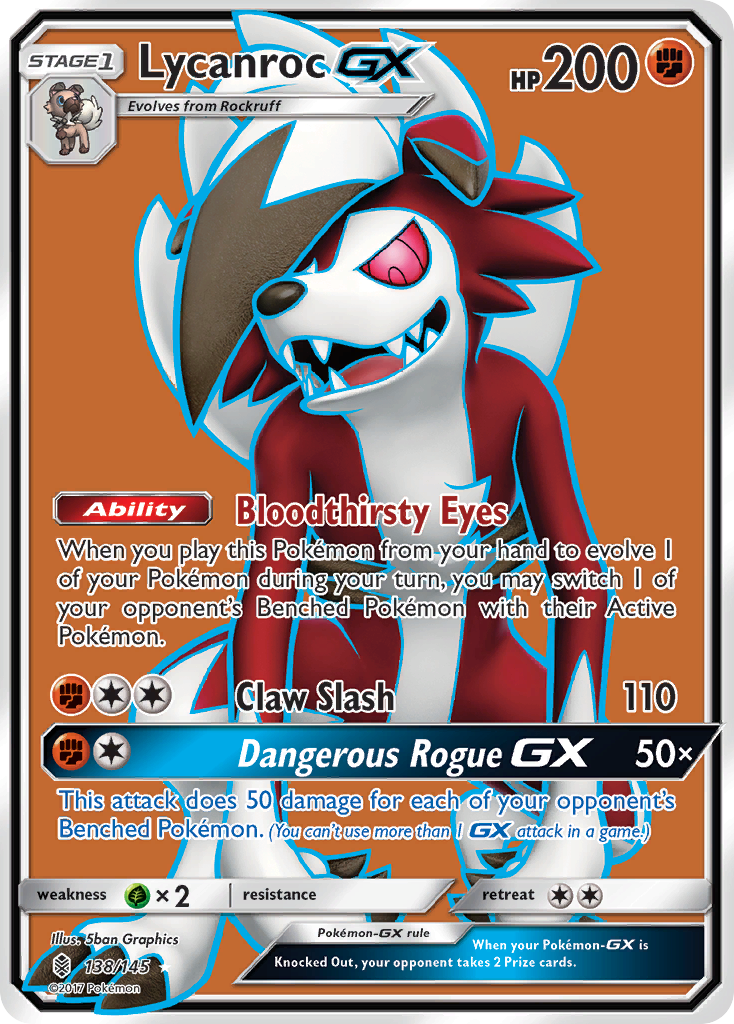 Lycanroc GX (138/145) [Sun & Moon: Guardians Rising] 