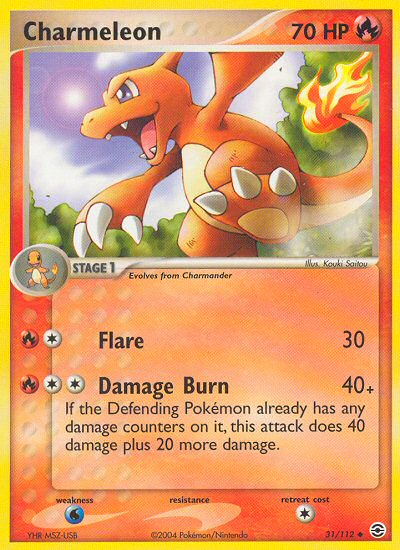 Charmeleon (31/112) [EX: FireRed & LeafGreen]