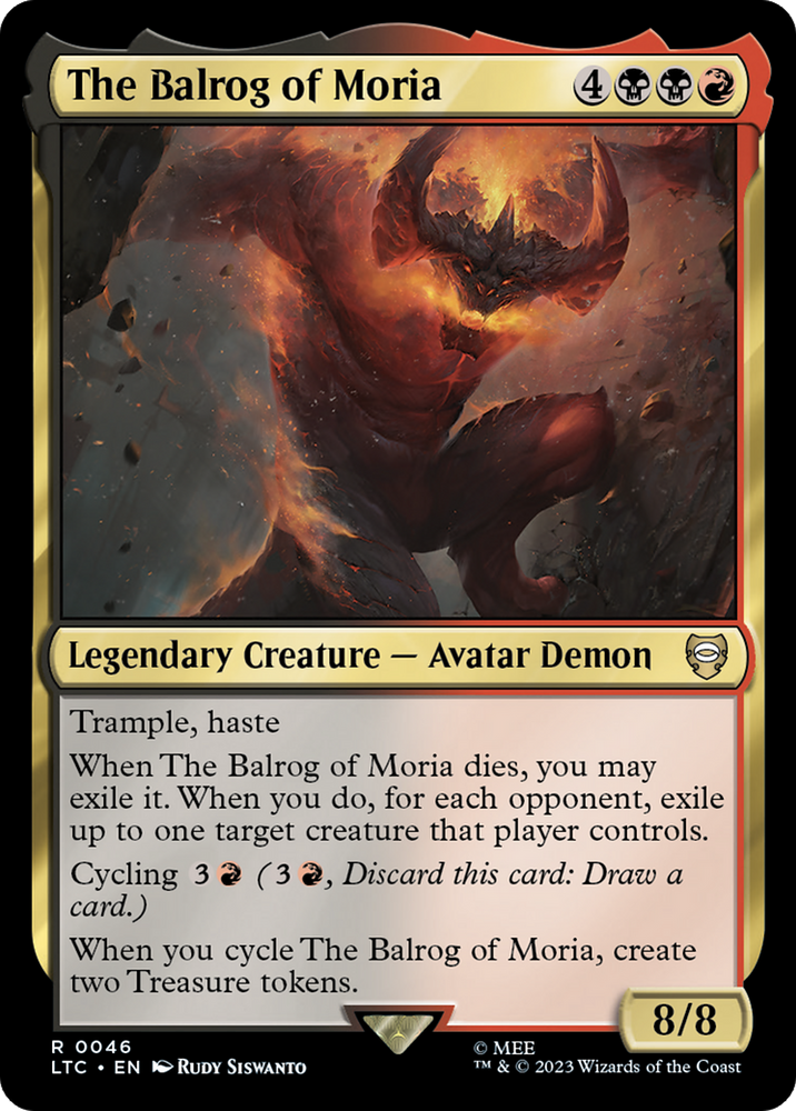 The Balrog of Moria [The Lord of the Rings: Tales of Middle-Earth Commander] 