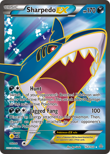 Sharpedo EX (152/160) [XY: Primal Clash]