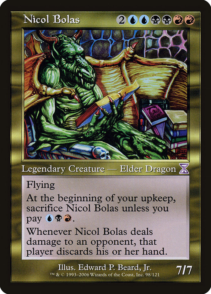 Nicol Bolas [Time Spiral Timeshifted] 