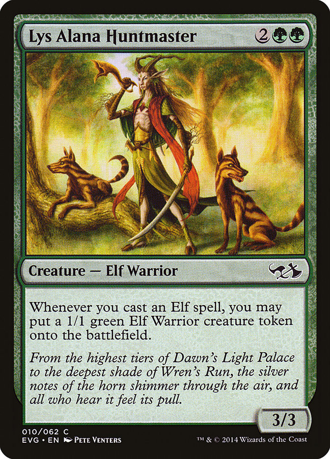 Lys Alana Huntmaster (Elves vs. Goblins) [Duel Decks Anthology] 