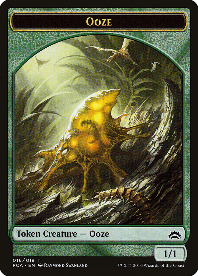 Ooze Token (016/019) [Planechase Anthology Tokens] 