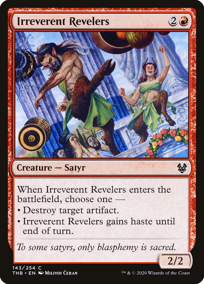 Irreverent Revelers [Theros Beyond Death] 