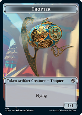 Elephant // Thopter Double-Sided Token [Starter Commander Decks] 