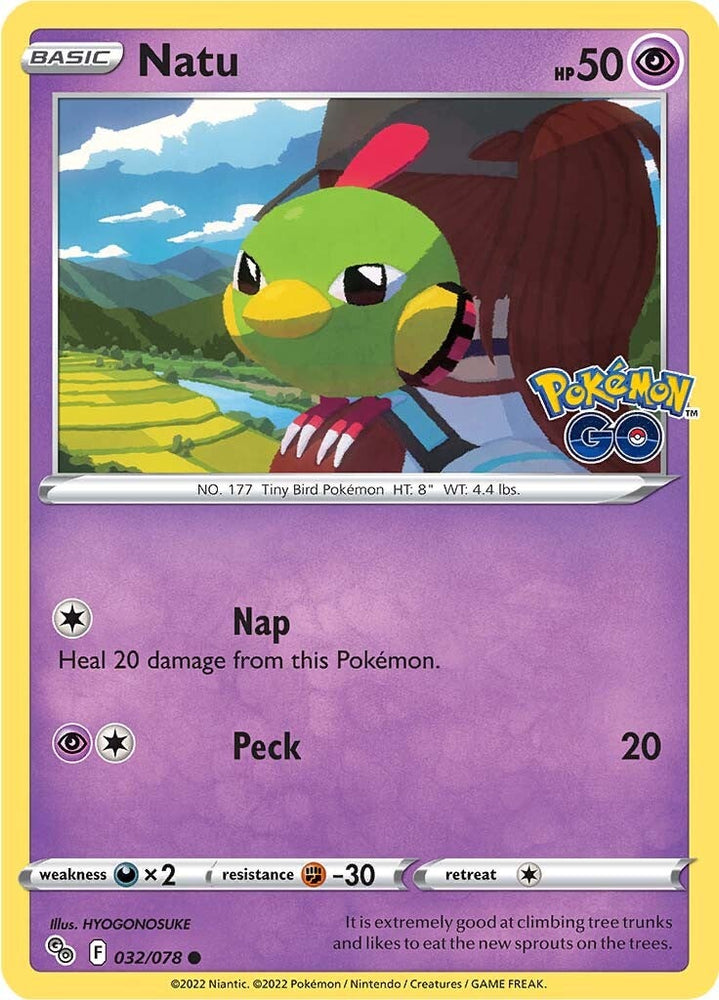 Natu (032/078) [Pokémon GO] 