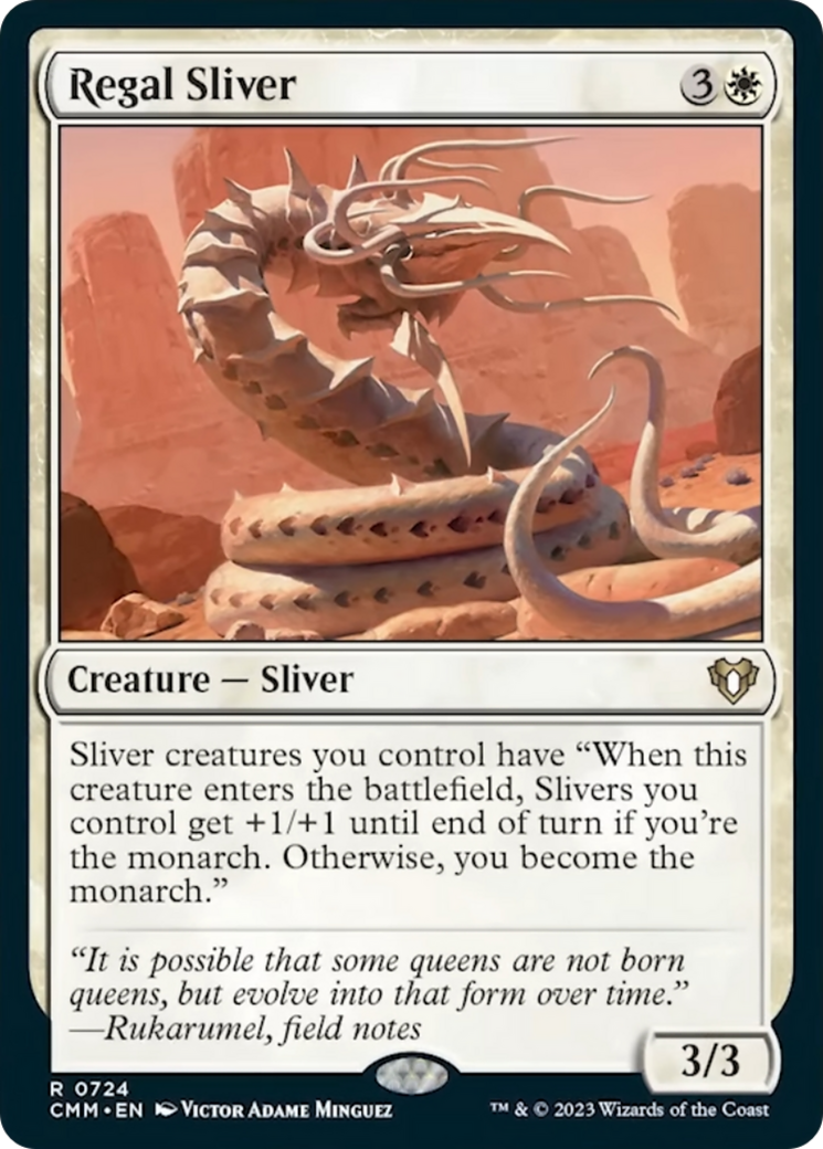 Regal Sliver [Commander Masters] 