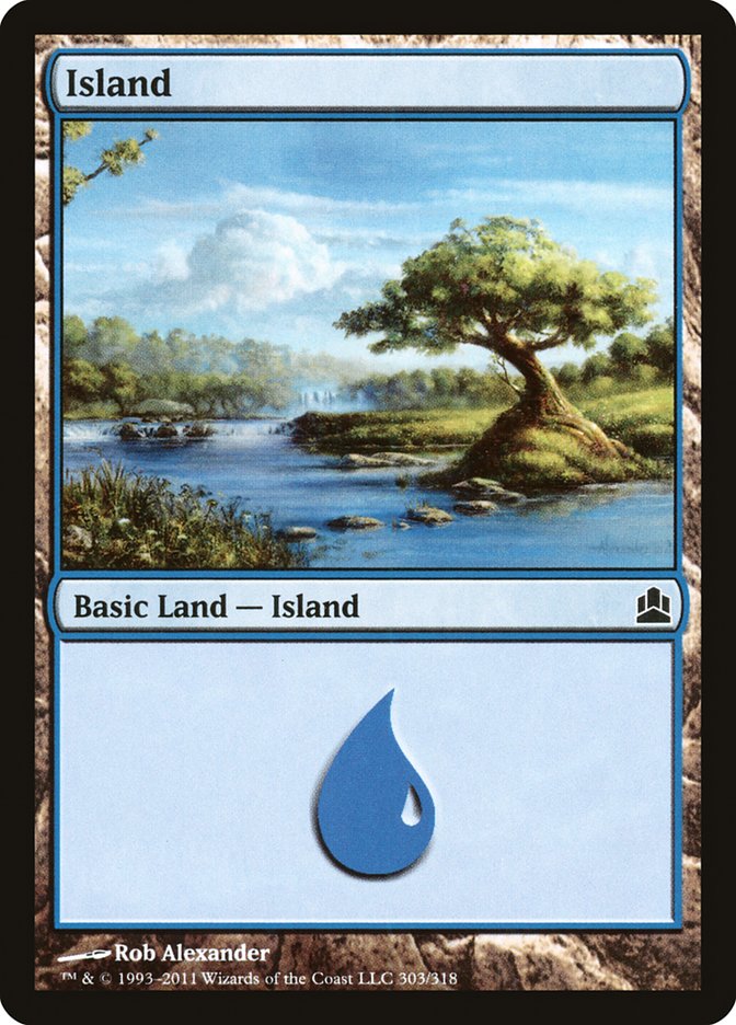 Island (303) [Commander 2011] 