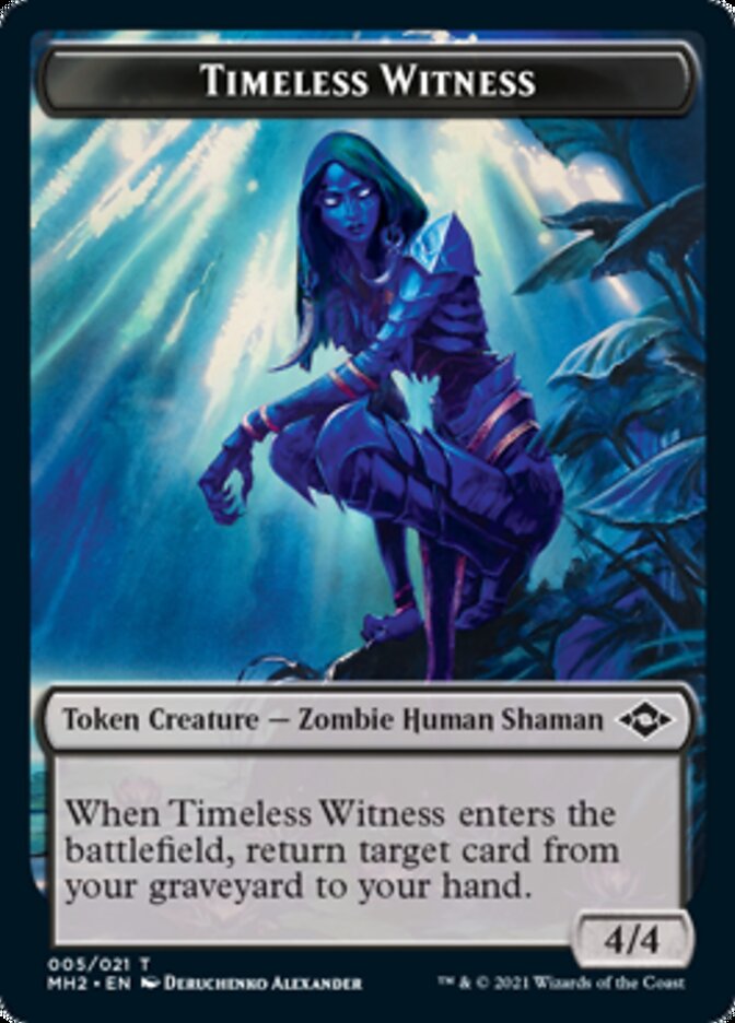 Timeless Witness Token [Modern Horizons 2 Tokens] 