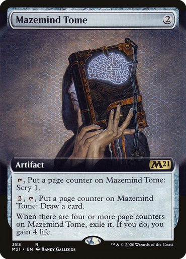 Mazemind Tome (Extended Art) [Core Set 2021] 