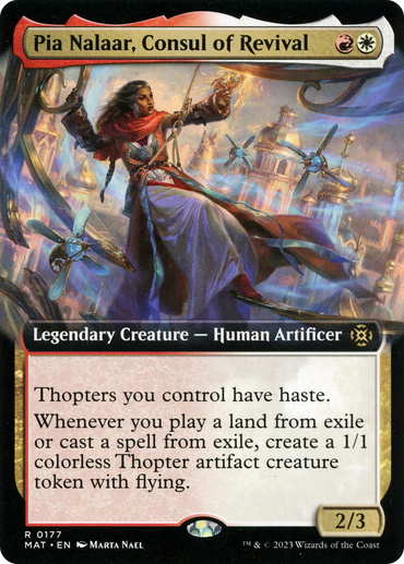 Pia Nalaar, Consul of Revival (Extended Art) [March of the Machine: The Aftermath] 