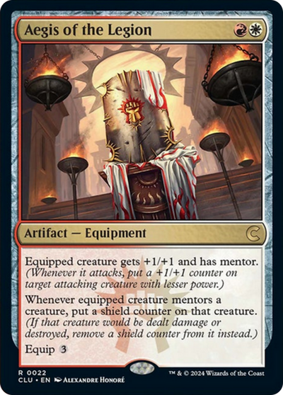 Aegis of the Legion [Ravnica: Clue Edition] 