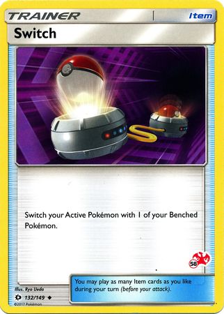 Switch (132/149) (Charizard Stamp #58) [Battle Academy 2020] 