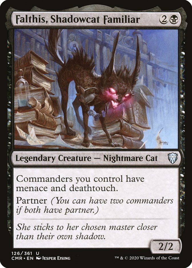 Falthis, Shadowcat Familiar [Commander Legends] 