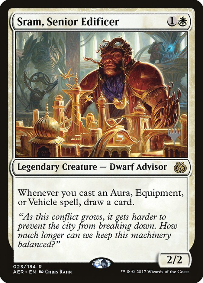 Sram, Senior Edificer [Aether Revolt Promos] 