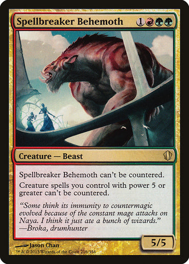 Spellbreaker Behemoth [Commander 2013] 