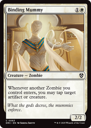 Binding Mummy [Aetherdrift Commander]