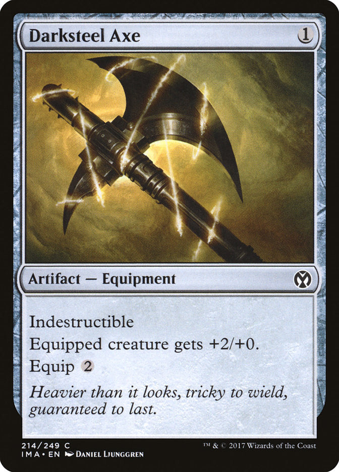 Darksteel Ax [Iconic Masters] 