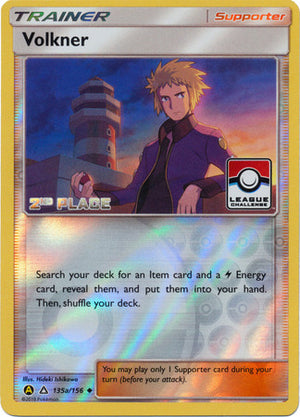 Volkner (135a/156) (League Challenge 2nd Place) [Sun &amp; Moon: Ultra Prism] 