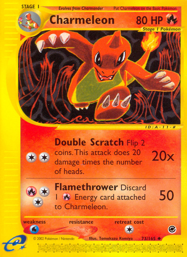 Charmeleon (73/165) [Expedition: Base Set] 