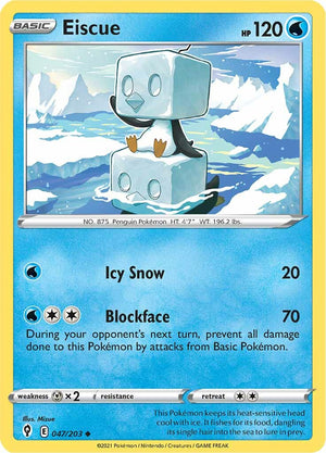 Eiscue (047/203) [Sword &amp; Shield: Evolving Skies] 