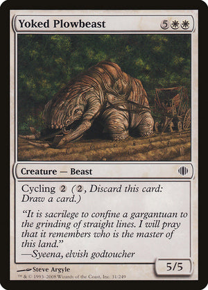 Yoked Plowbeast [Shards of Alara] 