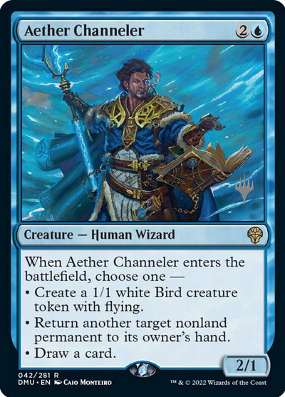 Aether Channeler (Promo Pack) [Dominaria United Promos] 