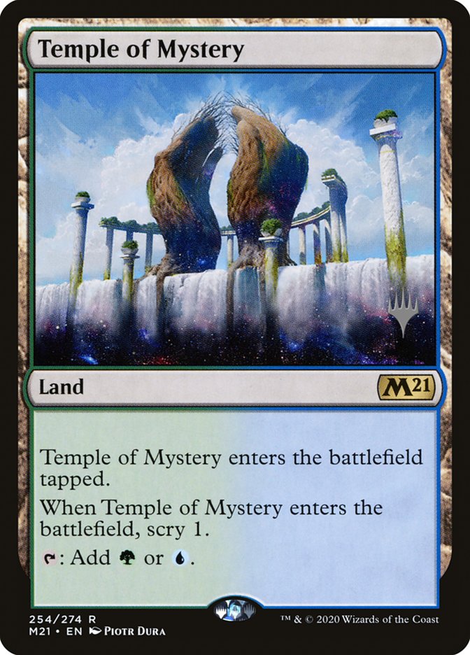 Temple of Mystery (Promo Pack) [Core Set 2021 Promos] 