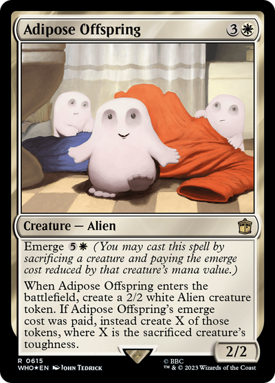 Adipose Offspring (Surge Foil) [Doctor Who] 