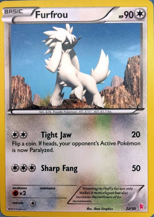 Furfrou (22/30) [XY: Trainer Kit - Sylveon] 