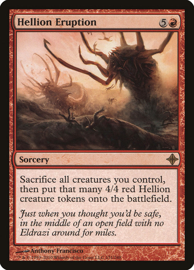 Hellion Eruption [Rise of the Eldrazi] 