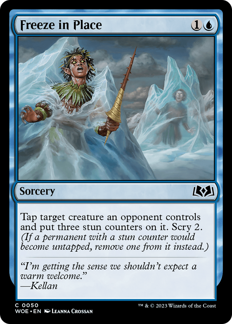 Freeze in Place [Wilds of Eldraine] 