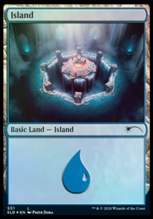 Island (Archaeology) (551) [Secret Lair Drop Promos] 