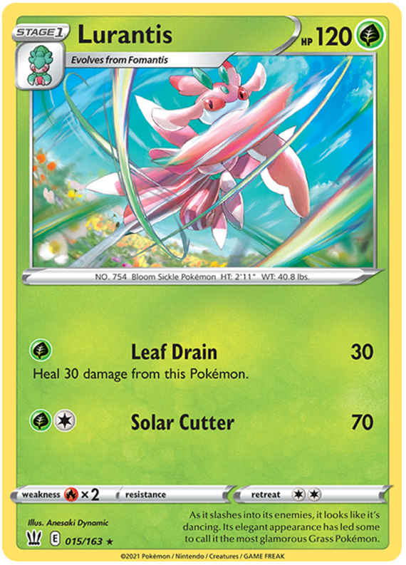 Lurantis (015/163) [Sword & Shield: Battle Styles]