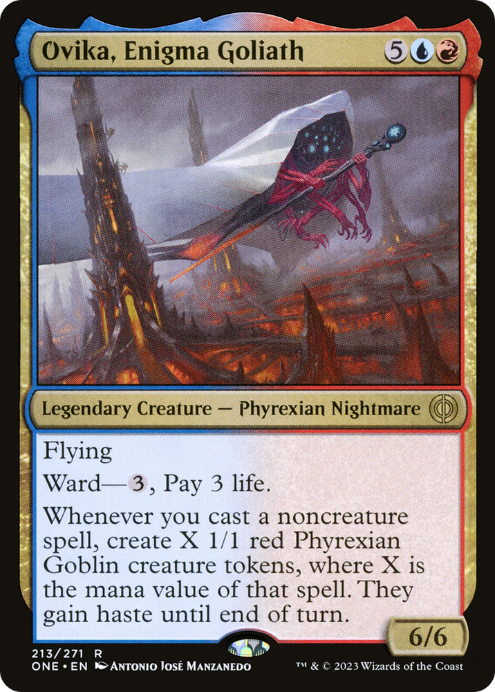 Ovika, Enigma Goliath [Phyrexia: All Will Be One] 