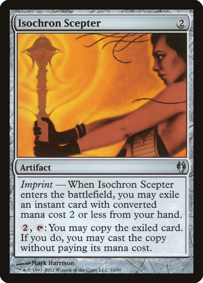 Isochron Scepter [Duel Decks: Izzet vs. Golgari] 