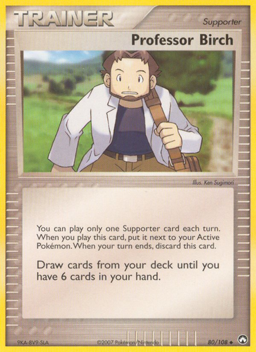 Professor Birch (80/108) [EX: Power Keepers]