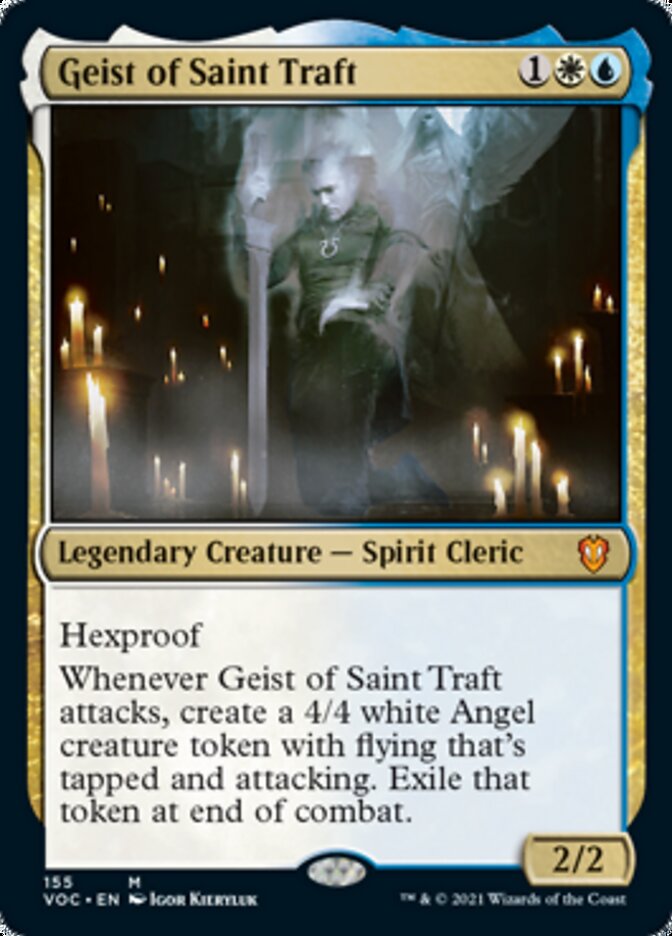 Geist of Saint Traft [Innistrad: Crimson Vow Commander] 