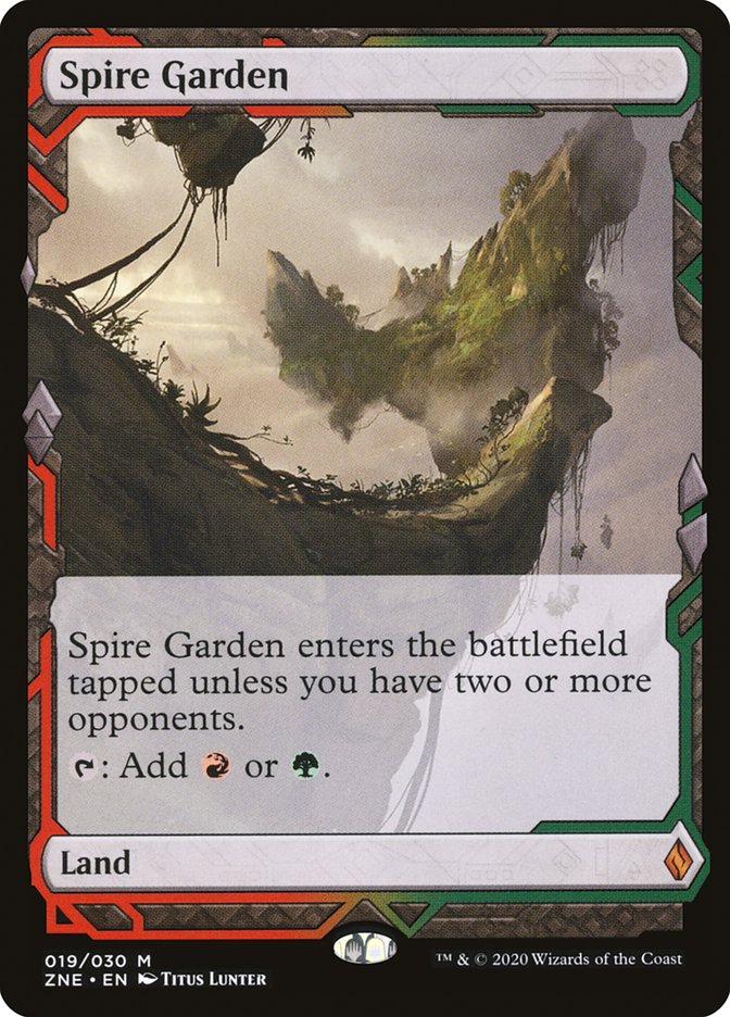 Spire Garden (Expeditions) [Zendikar Rising Expeditions] 