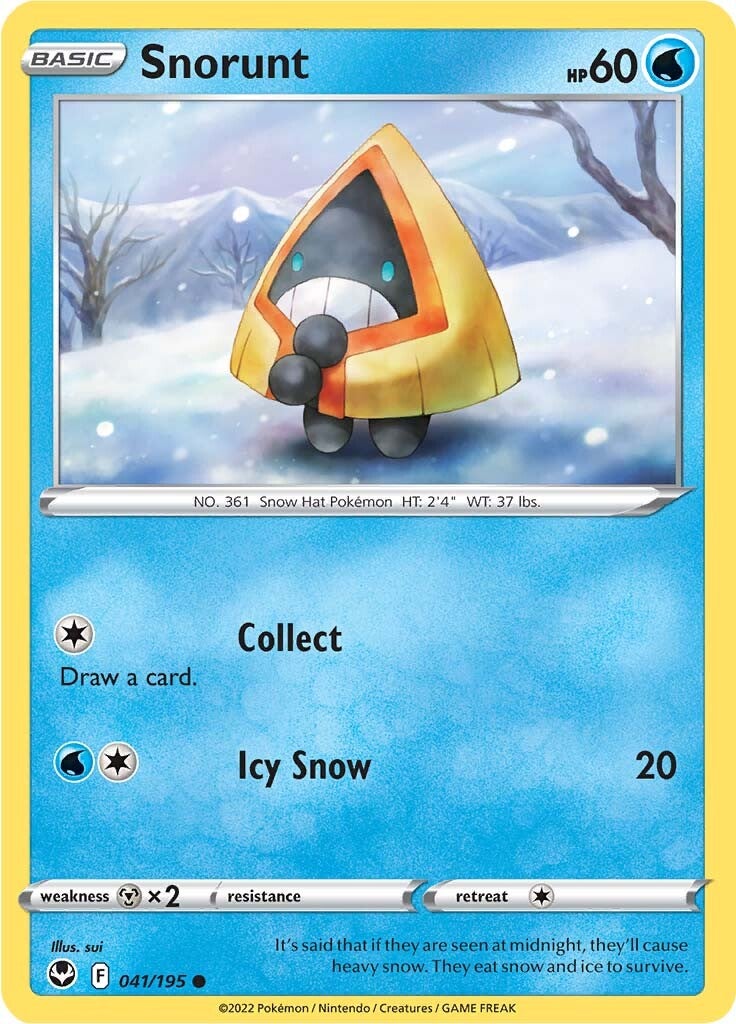 Snorunt (041/195) [Sword & Shield: Silver Tempest] 