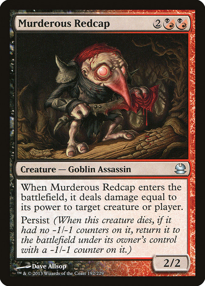 Murderous Redcap [Modern Masters] 