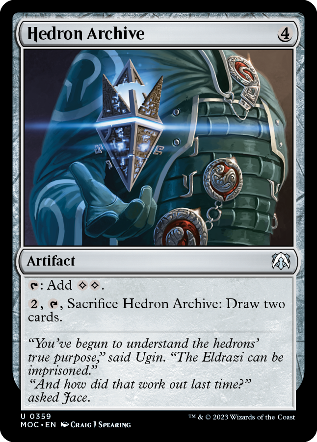 Hedron Archive [March of the Machine Commander] 