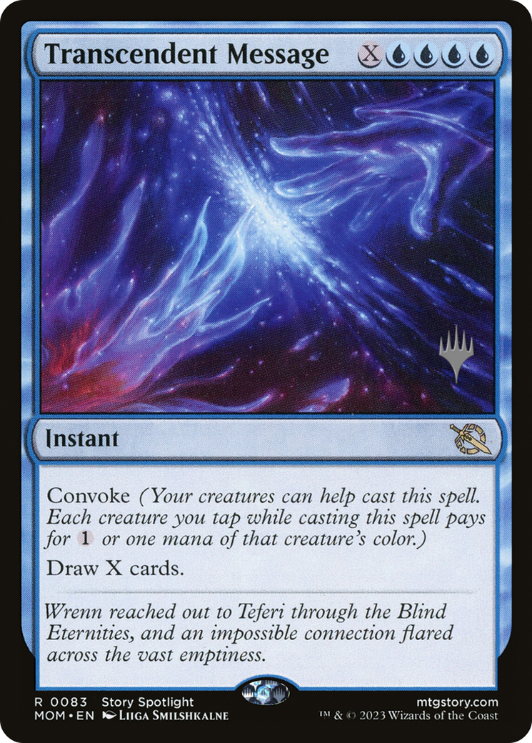 Transcendent Message (Promo Pack) [March of the Machine Promos] 