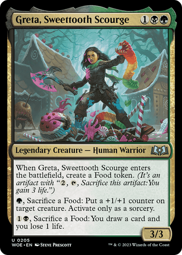 Greta, Sweettooth Scourge [Wilds of Eldraine] 