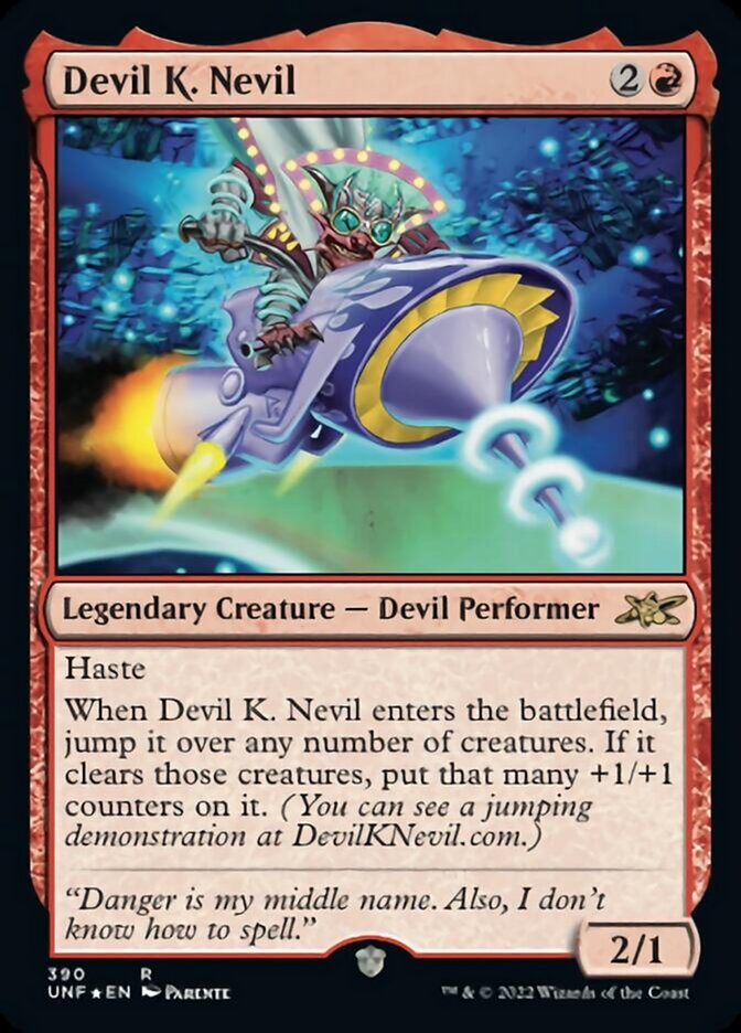 Devil K. Nevil (Galaxy Foil) [Unfinity] 