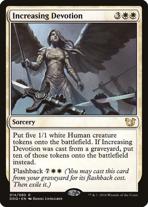 Increasing Devotion [Duel Decks: Blessed vs. Cursed] 