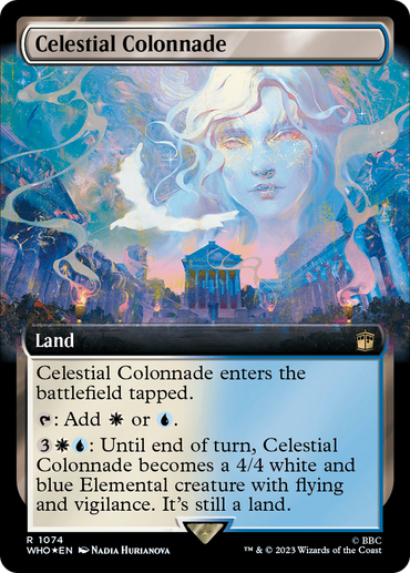 Celestial Colonnade (Extended Art) (Surge Foil) [Doctor Who]